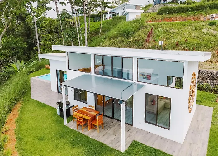 Panoramic Ocean View Jungle Home With Private Pool