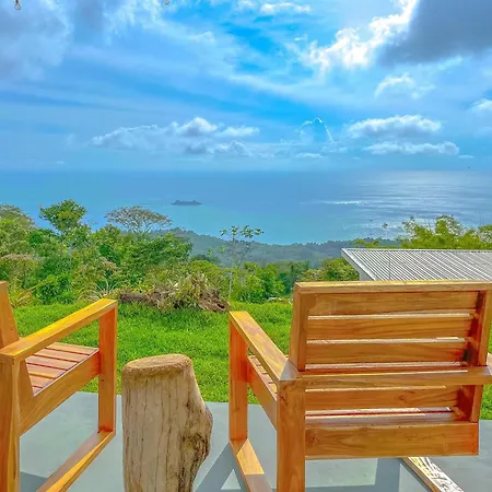 Panoramic Ocean View Jungle Home With Private Pool Uvita Exterior photo