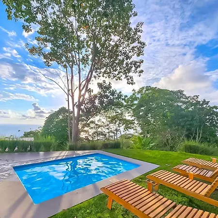 Panoramic Ocean View Jungle Home With Private Pool Uvita Exterior photo